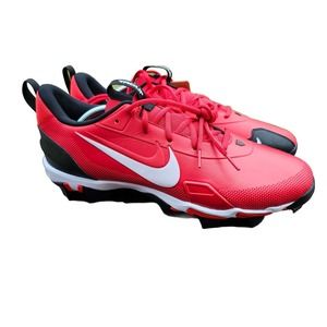 Nike Force Trout 9 Keystone‎ Red White Baseball Cleats FB9728-600 Mens Size 11.5